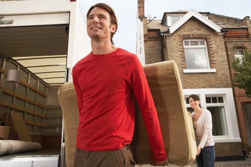 Commercial delivery support with a van in Lambeth