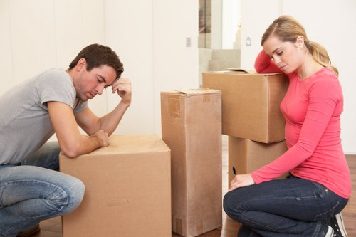 Furniture collection and delivery with a moving truck in Lambeth